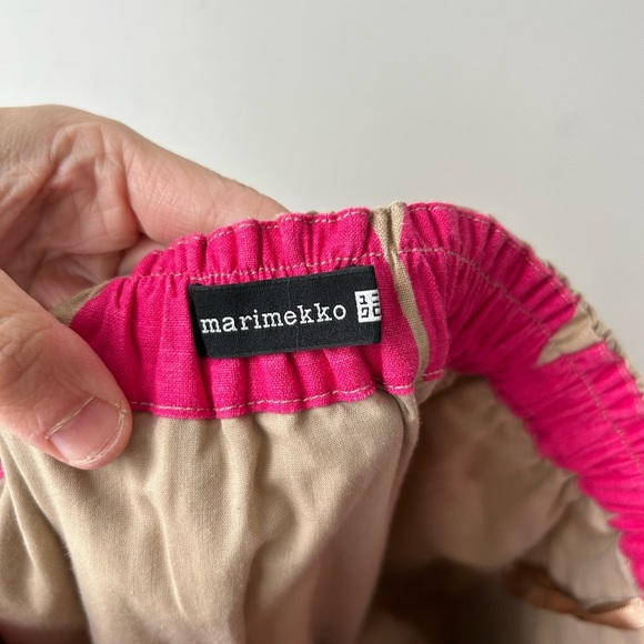 Marimekko X Uniqlo linen cotton high waist a skirt - Picture 10 of 12